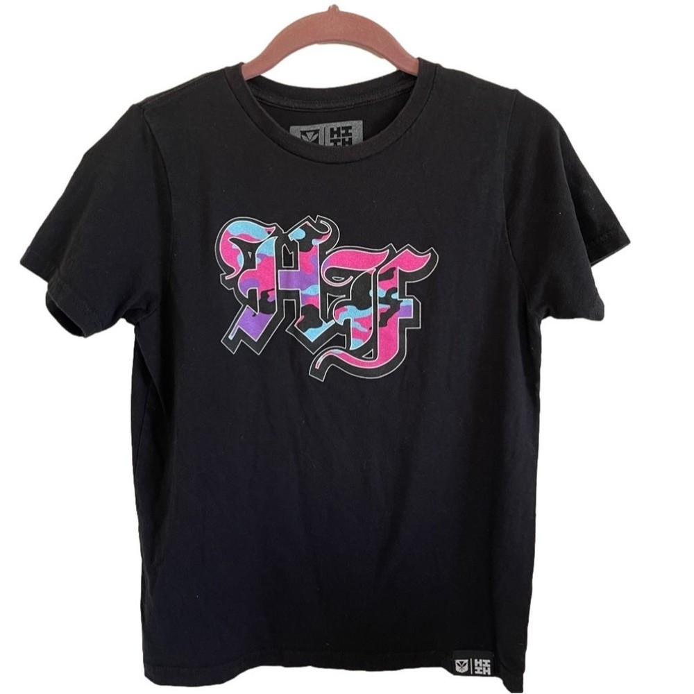 HAWAII finest youth large black t shirt